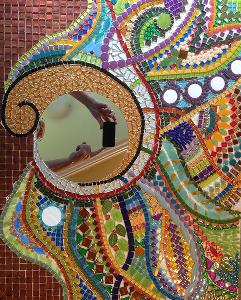 Mosaic mirror